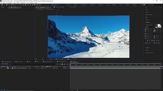 Урок 6 Режимы наложения и ротоскопинг  Adobe After Effects