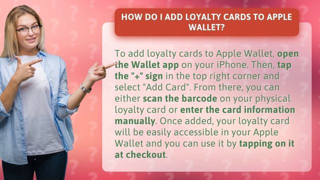 How do I add loyalty cards to Apple wallet?