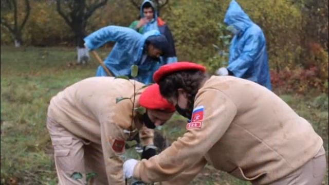 Юнармия в кадре в МБОУ КР ОО "Шаховская СОШ"