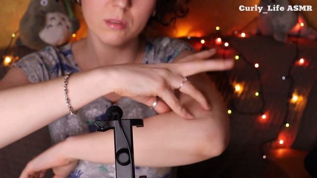 ♥ ASMR | Fast Skin scratching and hand sounds /АСМР Звуки Рук и кожи