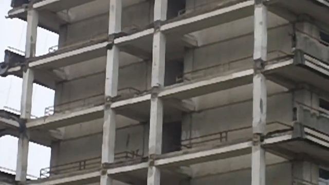 Обрушились 9 балконов здания больницы г.Жуковского