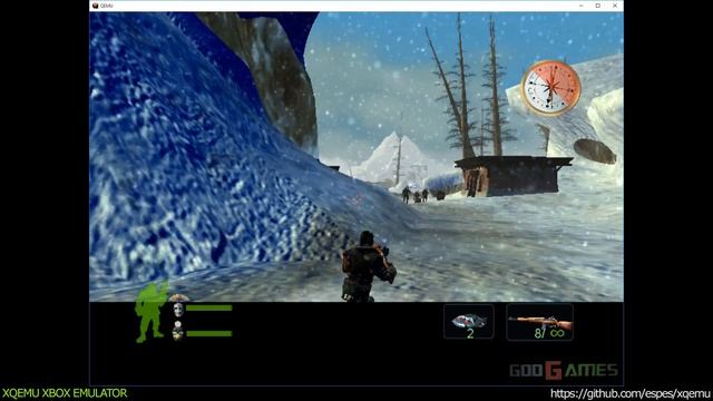 XQEMU Xbox Emulator - Armed and Dangerous Ingame!