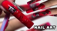 МАНИКЮР САМОЙ СЕБЕ, NAIL ART ПО ФИЛЬМУ КРИК 😱
