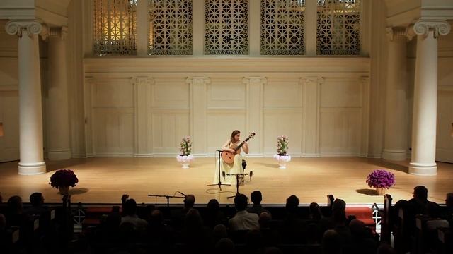 Ana Vidovic plays Recuerdos de la Alhambra by Francisco Tárrega_DTS