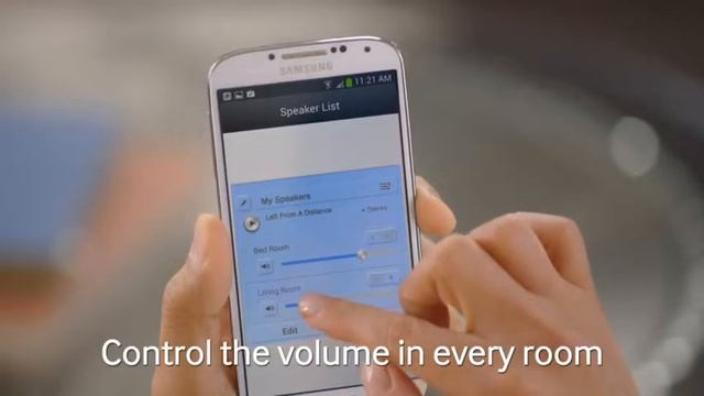 Samsung Shape App Based Control