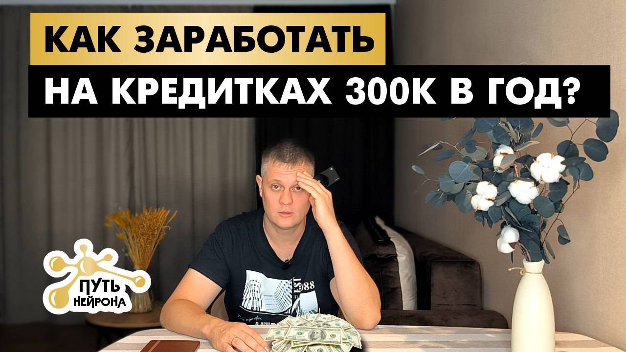 Мутная схема. Как заработать на кредитках 300к за год?!