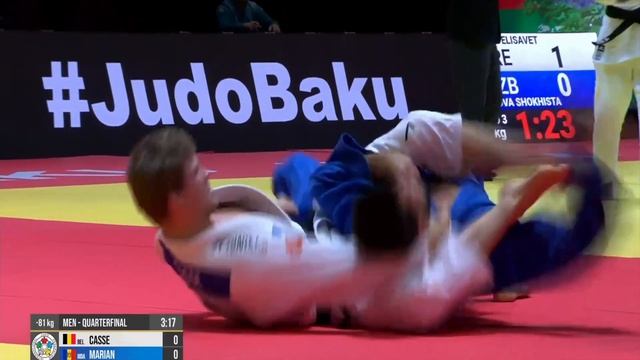 Matthias Casse was a Submission Machine at Baku Grand Slam 2022