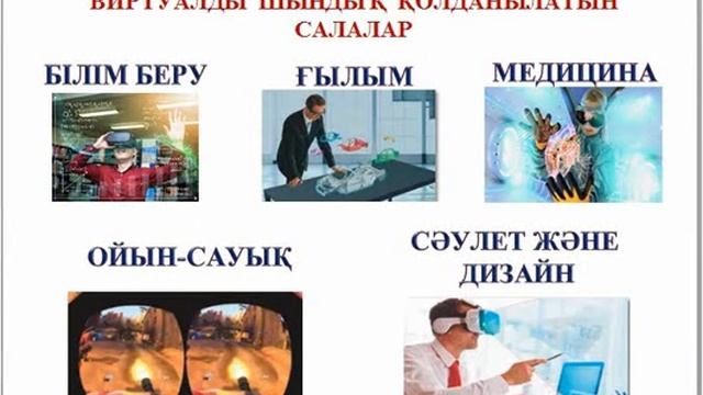Виртуалды және кеңейтілген шындық. 11-сынып. VR and AR