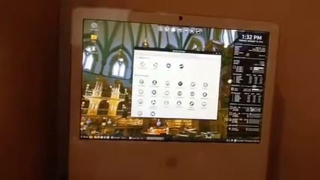 Old white imac with linux mint 17.3 and 4.4 kernel response time test