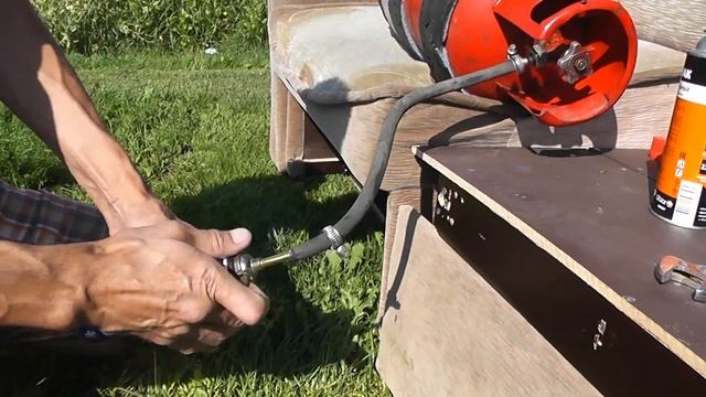 Заправка портативных газовых баллонов своими руками-просто!
