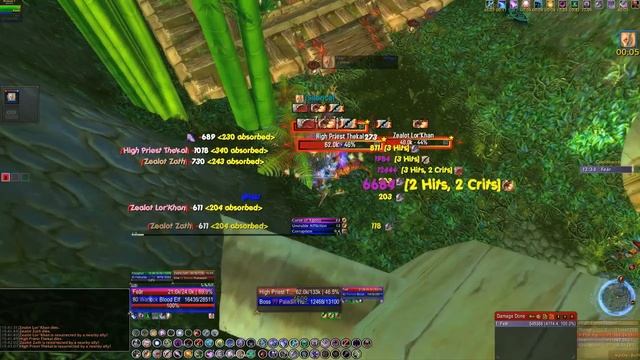 Warlock Solo ZG Tiger Boss