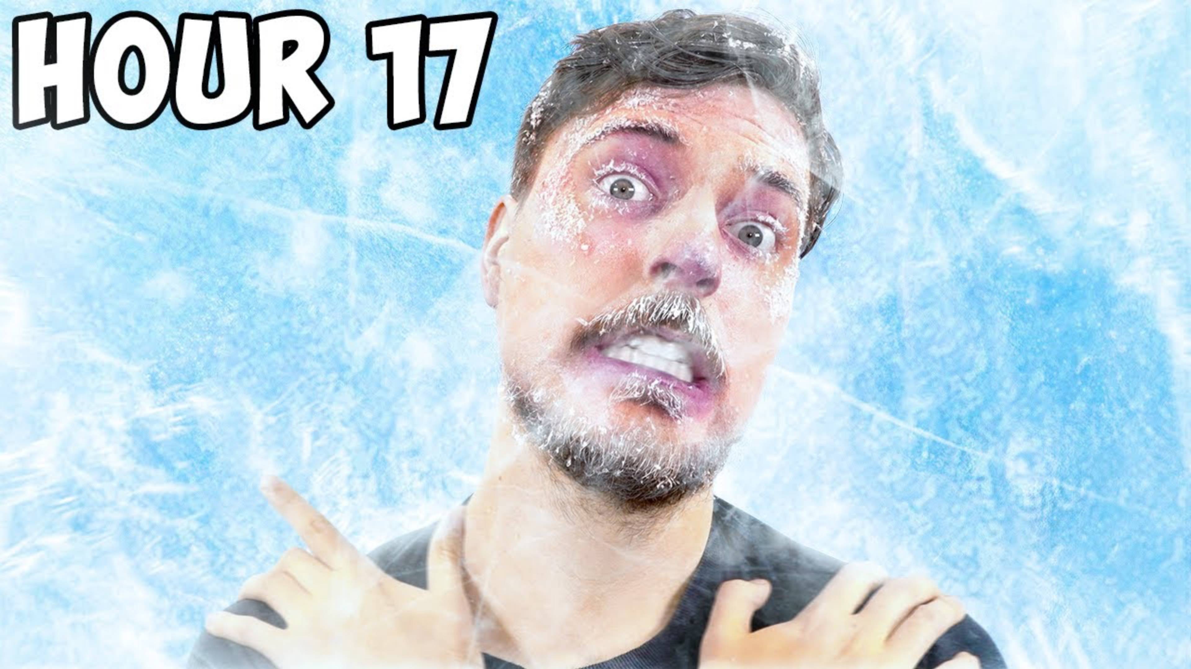 ❄️🧊Я провёл 24 часа во Льду!🔥 [Мистер Бист]