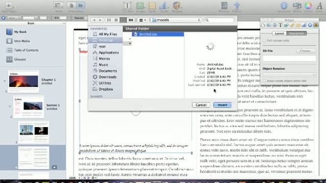 First Look: Apple's iBooks Author App