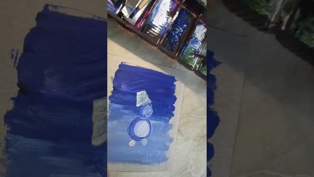 Снеговичок гуашью для начинающих ⛄ БЫСТРОЕ И ЛЕГКОЕ РИСОВАНИЕ Snowman drawing gouache easy