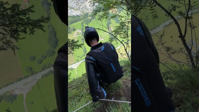 New Wingsuit BASE Jump Exit in Switzerland