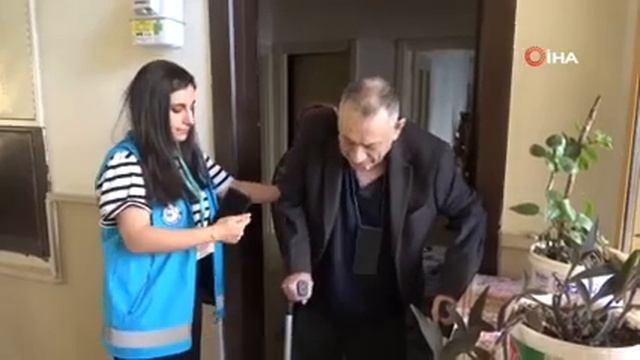 Elazığ'da Yaşlı Çiftin Seçim Atışması