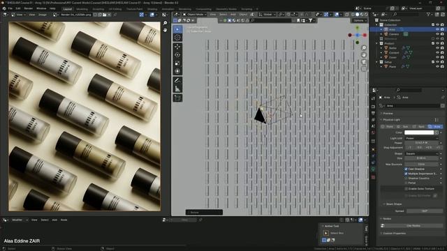 Blender 3D 4.0_ Cosmetic Product Timelapse