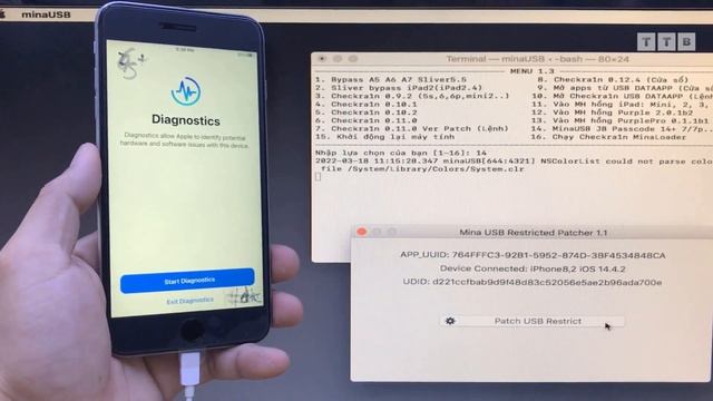 [Windows] Iphone 6s/6sp Passcode/Disable lost jailbreak | fix error - 20  | ALL DONE | #vienthyhG