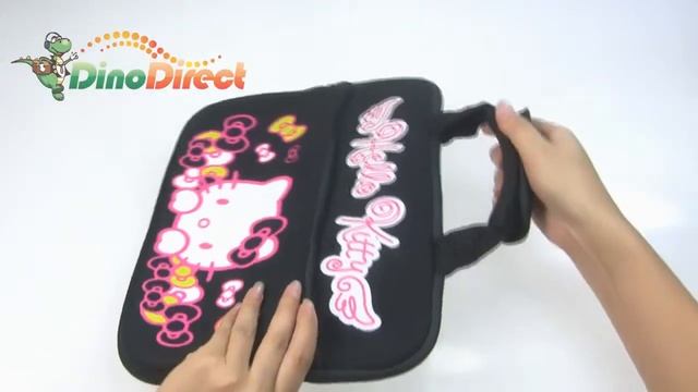 10" Hello Kitty Laptop Notebook Sleeve Carrying Case Bag  from Dinodirect.com