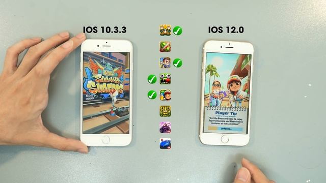 SpeedTest iOS 10.3 vs iOS 12 beta - iPhone 6 như sống lại với iOS mới