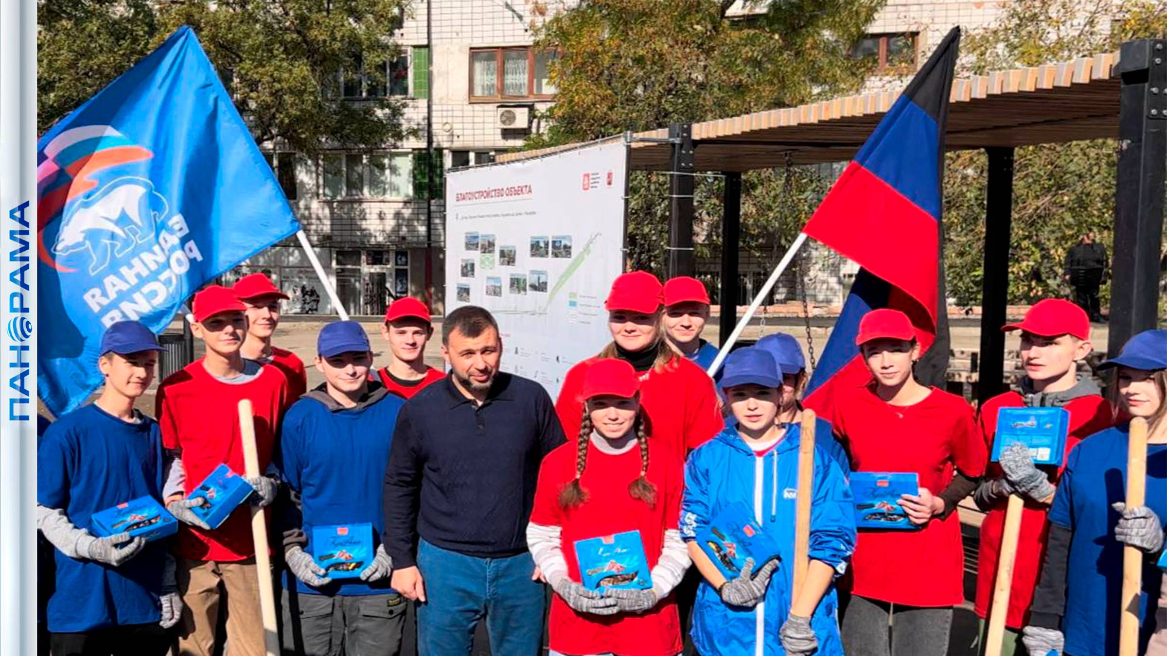 Реконструкция проспекта Ильича в Донецке завершена: Глава ДНР  ознакомился с выполненной работой