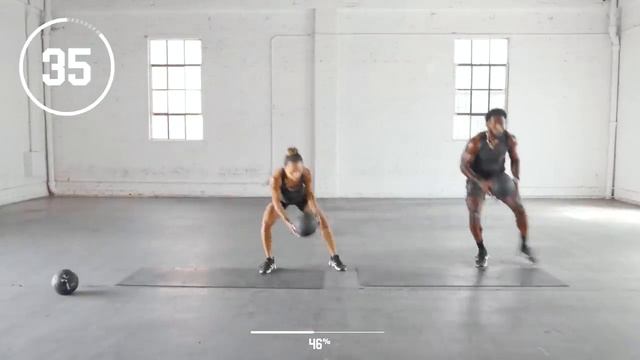 20 Minute FULL BODY Medicine Ball HIIT Workout