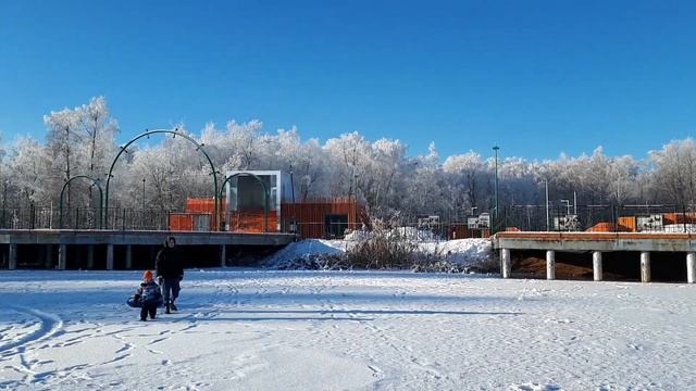 В парке А.П. Гайдара Пруд-Каток 1 декабря 2022 г.