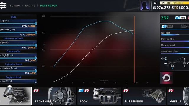 CarX Street  Best tuning for drag racing Nissan370Z Z37 GearboxAndroid IOS gameplay Maxgraphics