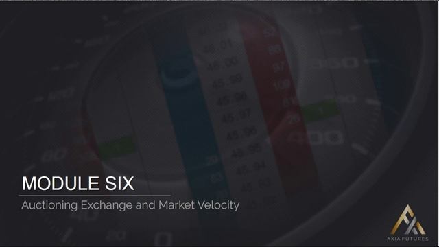 55. Module 6 –1 Auctioning Exchange and Market Velocity