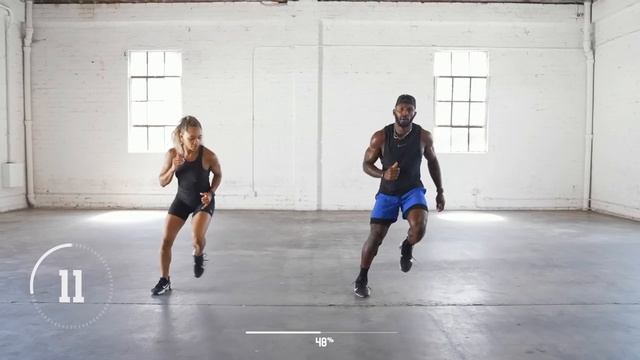 20 Minute Cardio-HIIT To The Beat Workout [With Modifications]