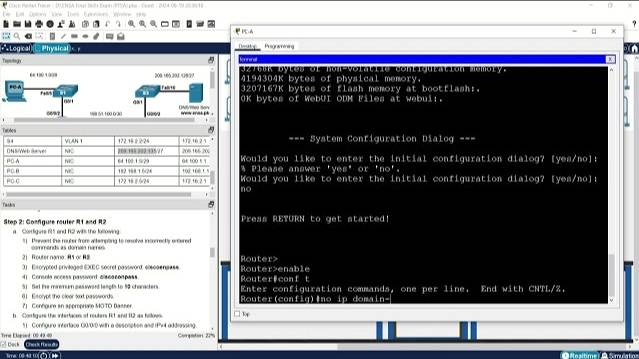 ENSA Final Skills Exam PTSA