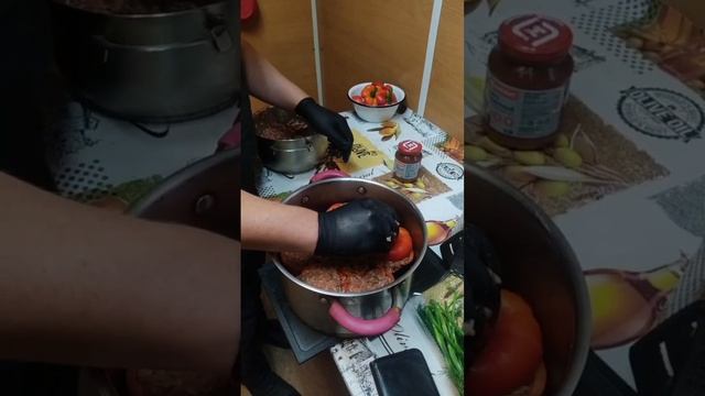 фаршированные перцы.