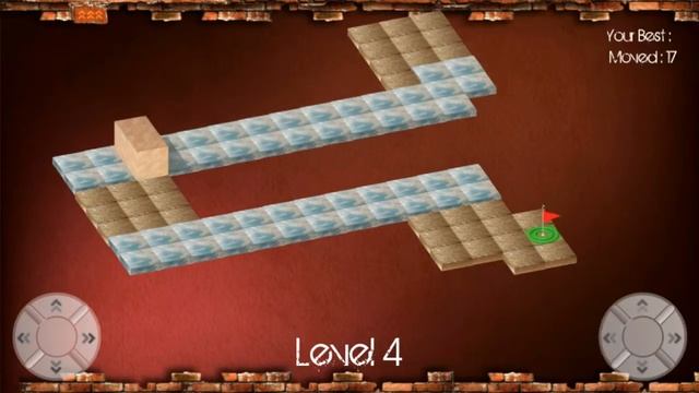 Bloxorz on iPhone iPad iPod version 1.0 Walkthrough