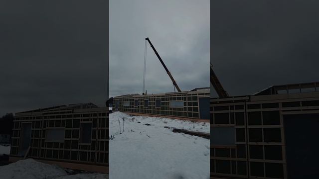 Сборка очередного нашего дома