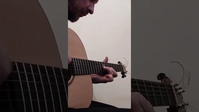 Фрагмент пьесы для гитары - Guitar piece fragment