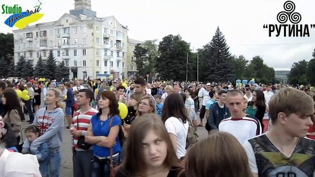 Группа "РУТИНА". Концерт в честь Дня Конституции. Краматорск, (28.06.2015)
