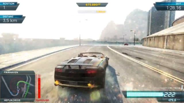 Lamborghini Aventador - Most Wanted Car #4 - Need for Speed: Most Wanted - NFS01