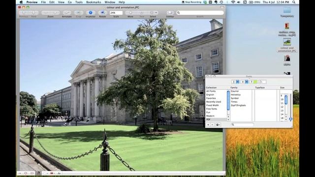 Image editing on a Mac with Preview - tutorial