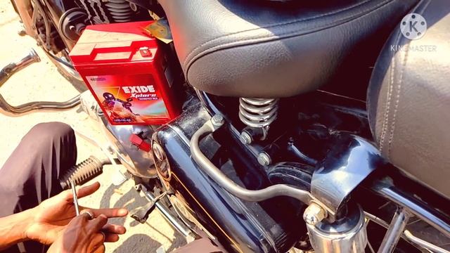 Royal Enfield Classic 350 Battery Replacement - Exide Dry Battery 12V14AH 48 Months Warranty