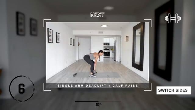 30 Minute Light Weight Dumbbell HIIT Workout [Full Body_Low Impact]