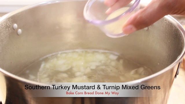 Southern Turkey Mustard & Turnip Mixed Greens