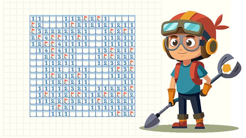 Игра "Сапёр" на JavaScript. Minesweeper on  JavaScript.