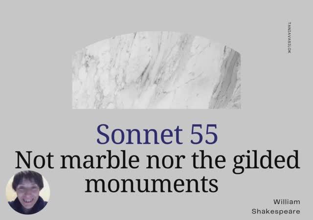 Sonnet 55 Shakespeare па-беларуску