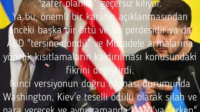 Pentagon zafer planını tek bir cümleyle tamamladı