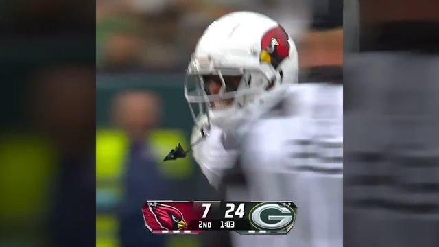 Sean Murphy-Bunting intercepts the Jordan Love pass vs. Green Bay Packers