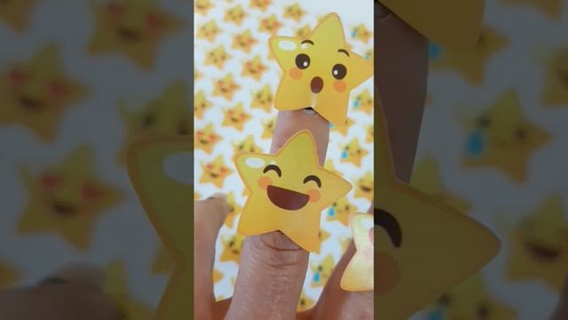 Наклейки "Звёздочки"⭐✨ 113шт✨ хватит на всех⚡ #наклейки #детскийсад #творчество #раскрасьдетство