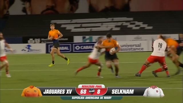 SLAR 2021 - fecha 8 - Highlights Jaguares XV vs Selknam