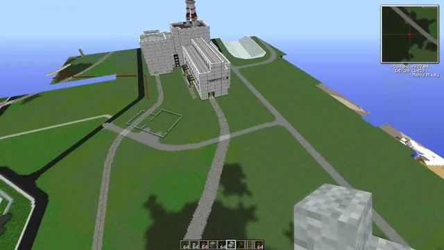 ЧАЭС в Minecraft | Строительство | #47