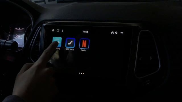 Stereo Multimedia con Sistema Android, CarPlay & Android Auto para Jeep Compass