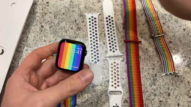 Apple Watch Pride Edition (2020) Sports bands Unboxing and Review